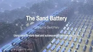 Using sand to produce clean renewable energy 24 hours a day