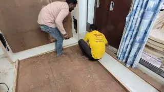 please channel ko subscribe 🙏 Karen#easywallbedfitting / Wall bed fitting kaise lagate hain
