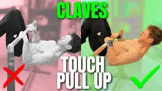C&oacute;mo hacer TOUCH PULL UP de ADVANCED TUCK FRONT LEVER