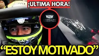 🚨 ¡BOMBAZO! CHECO ROMPE EL SILENCIO Y LANZA MENSAJE CLARO A CADILLAC | F1 25