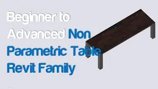 1.Non Parametric Revit Table Family