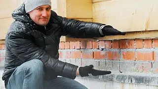 Зачем ставят дом на кирпичи?