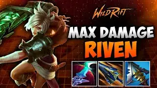 Wild Rift: Математически правильный ПОЛНЫЙ УРОН Riven