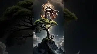 Goddess Saraswati vs Demon 😱 | Terrifying Mountain Scene | Epic Divine Power