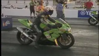 Motorcycle Drag Racing 2004 AMA/PROSTAR Thunder Nationals Indy Sportsman Finals