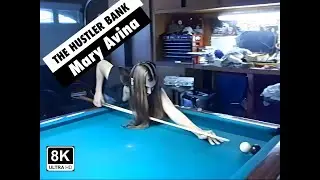 The Ultimate Hustler Bank Pool Trick Shot by Mary Avina [HD]