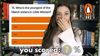 The ULTIMATE Book Trivia Quiz 📚 can you get a perfect score?
