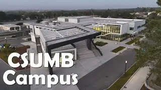 Калифорнийский государственный университет в Монтерей-Бей | CSUMB | 4K-тур по кампусу с дрона