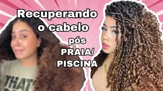 RECUPERANDO CACHOS PÓS PRAIA/PISCINA - Dani Soarez