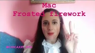 Haul cosm&eacute;ticos Mac frosted firework