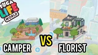 Camper's House vs. Florist's House - Toca Life World 