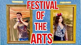 Artful Photo Ops, Food, and Drinks at Epcot International Festival of the Arts 2020