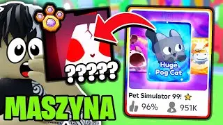 GARGANTUAN MASZYNA I NOWE KARTY w PET SIMULATOR 99!
