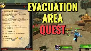Evacuation Area Quest (WoW TWW)