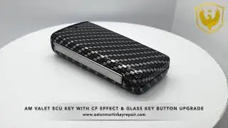 Carbon Fibre Aston Martin Valet Key