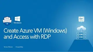 Create Windows VM on Azure & Access with RDP 🔐