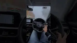 Maruti suzuki Brezza 2024 Driving In Fog 🔥🥰