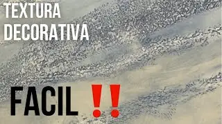 Como decorar ‼️ una pared con textura