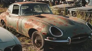 ASMR Car Restoration | 1965 Jaguar E-Type Found Abandoned (Full Rebuild)