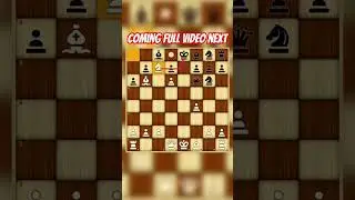 KNIGHT Trep Strategy to Dominate in Chess?  chess coming video .#chess #gaming #shorts
