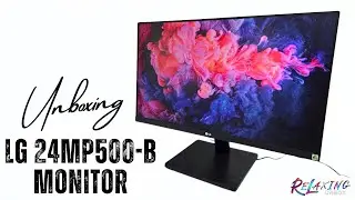LG 24MP500-B Monitor Unboxing | 23.8
