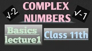 Complex numbers | Imaginary numbers class 11th  Basics part1