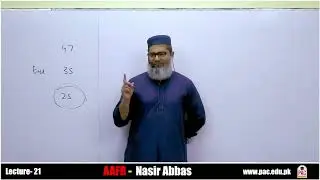 CFAP 01|| LECTURE NO 21 || SIR NASIR ABBAS || DECEMBER 2025 || LATEST ATTEMPT
