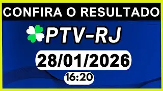 RESULTADO JB - PTV-RJ e LOOK-GO 16:20 | 28/01/2026