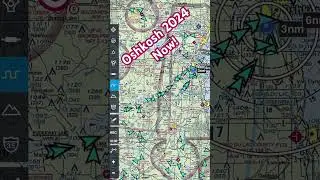 Oshkosh 2024. Excitement building and planes are lining up! #osh24 #aviationdaily #flying