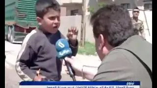عودة العوائل النازحة الى منطقة الاغوات غربي الموصل
