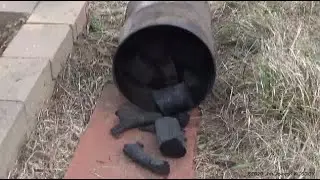 0060 Making Hardwood Lump Charcoal 2020