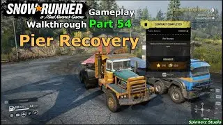 SnowRunner - Pier Recovery | SnowRunner Taymyr Phase 1