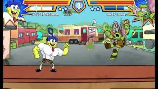 Super Brawl 4 - SpongeBob vs Mikey
