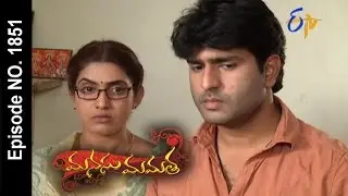 Manasu Mamata | 28th  December 2016| Full Episode No 1851| ETV Telugu
