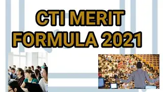 CTI MERIT FORMULA 2021 | Ghulam Mustafa