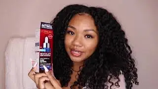 @NikikoBurnett Reviews L'Oreal Paris Pure Retinol Night Serum | How to use Retinol