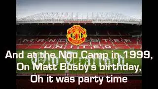 Take me home United Road [Old Trafford]