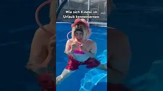 Typisch Kinder - wenn sie sich im Urlaub kennenlernen😂 itsofficialmarco