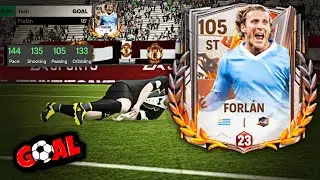 BEST SHOOTER 💪🏽 105 RATED TROPHY TITANS DIEGO FORLAN IS CRAZY! FC MOBILE
