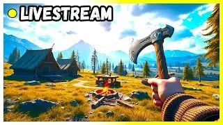 Day 1 Crafting The ULTIMATE Settlement In This Viking Open World Survival | ASKA | Livestream
