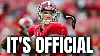 BREAKING: Ty Simpson Named As Starting QB For Alabama