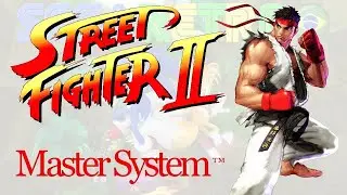Street Fighter II vers&atilde;o TECTOY  8 bits