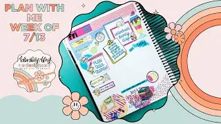 Plan With Me | Week of 7/13 | Beachy Reads & Bookish Vibes! 🏖📚