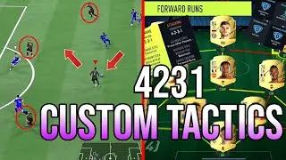 The BEST 4231 Custom Tactics - FIFA 22 Ultimate Team