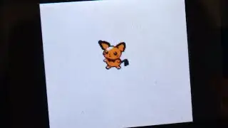 Shiny Pichu from Odd Egg in Pok&egrave;mon Crystal 10/1/2025