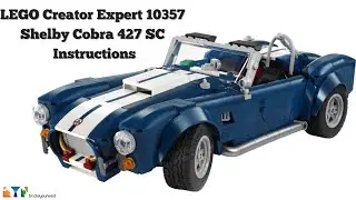 LEGO Creator Expert 10357 Shelby Cobra 427 SC instructions