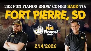 2/14/2026 - The Fun Pianos! Show is coming to Fort Pierre SD with South Dakota Ambulance Association