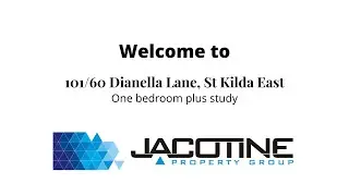 101/60 Dianella Lane, St Kilda East