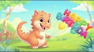 Catty Dino Birthday! 🎉 Roar & Meow Party Song for Kids