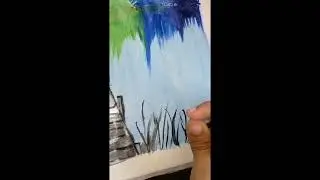 Painting the colors of nature and it's beauty #kima'sartstudio